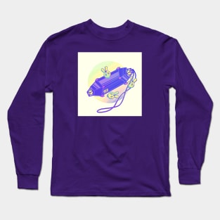 Purple Gemstone Long Sleeve T-Shirt